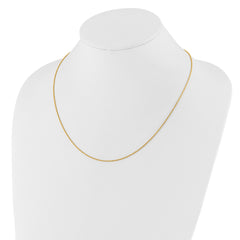 14K Adjustable 1.2mm D/C Rope Chain