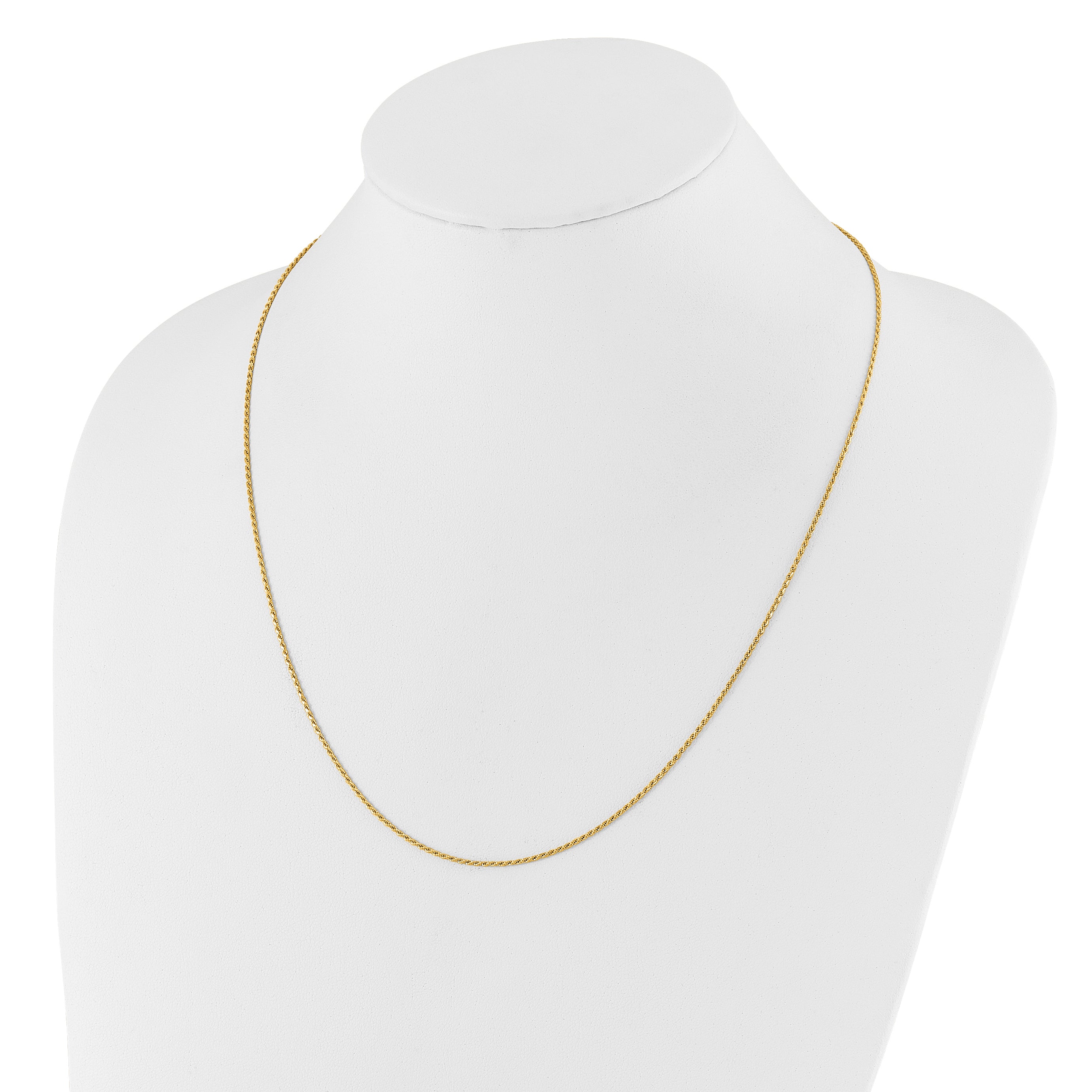 14K Adjustable 1.2mm D/C Rope Chain