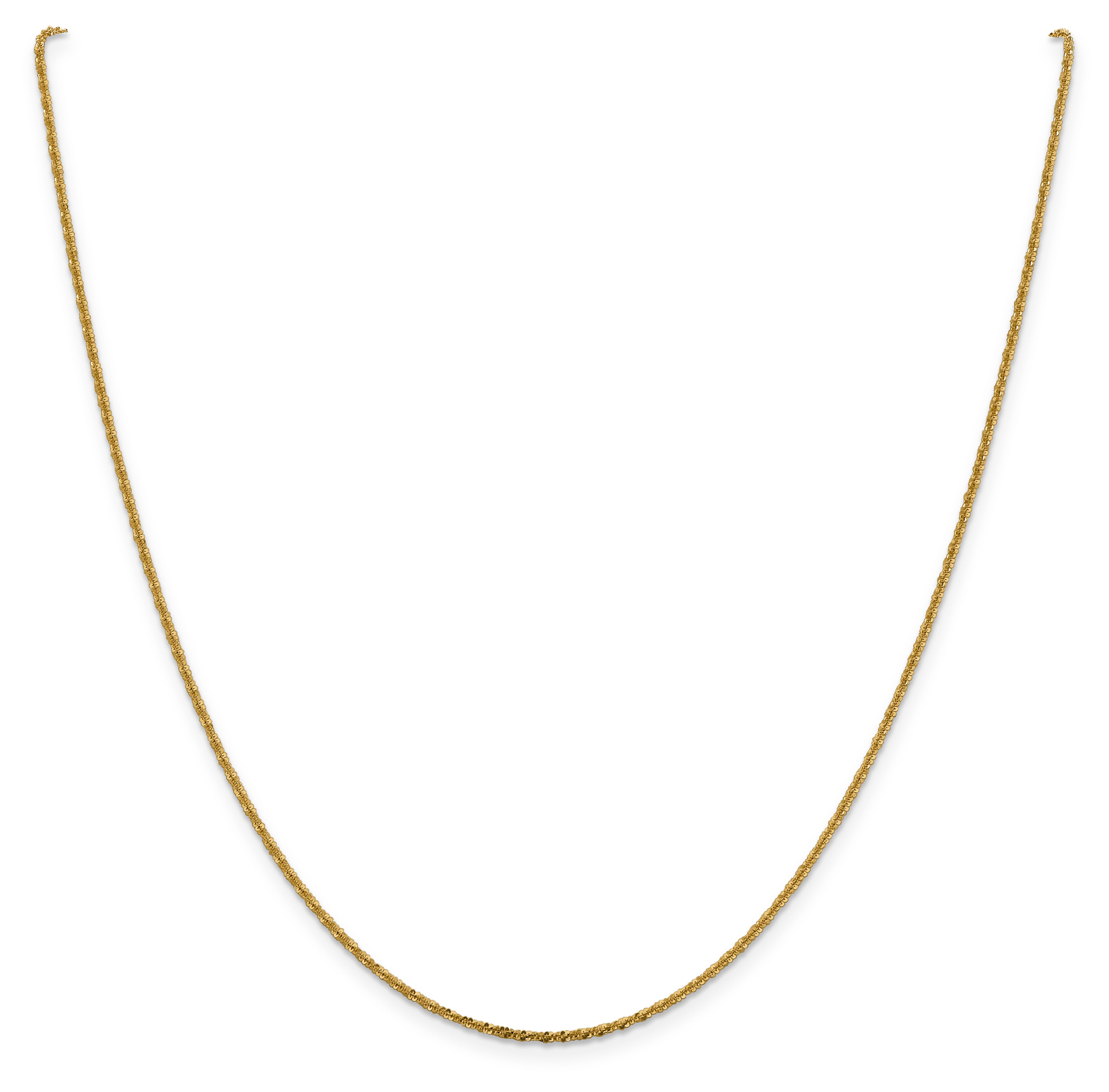 14K 1.5mm Cyclone Chain