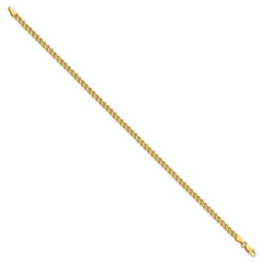 14K 3.0mm Wide Diamond-Cut Double Rope Chain