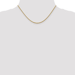 14K 1.5mm Spiga (Wheat) Chain