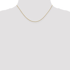 14K .8mm Loose Rope Chain