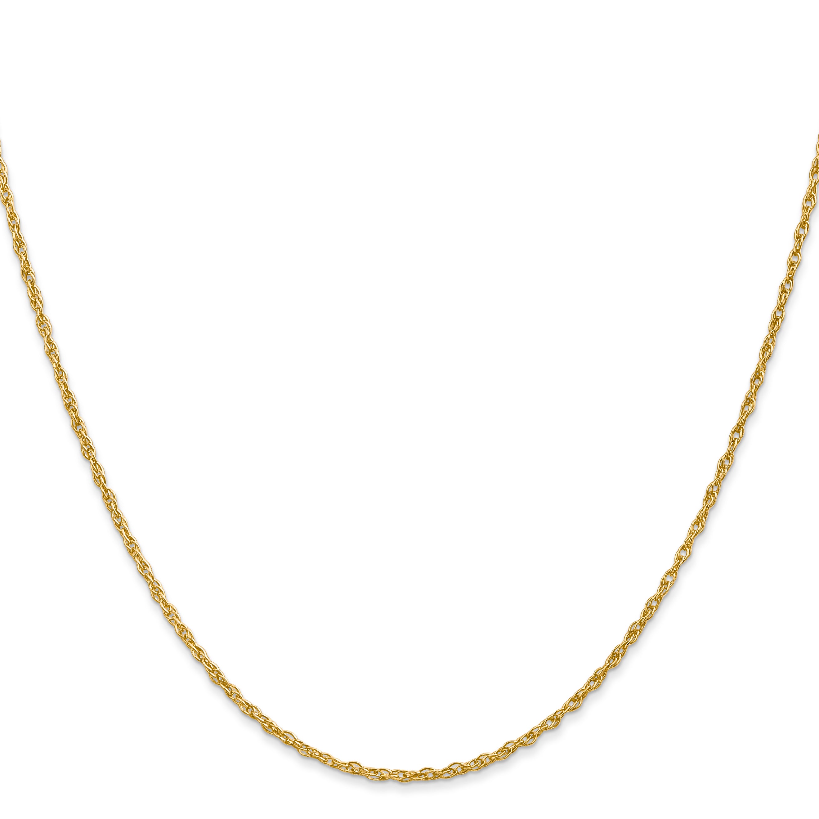 14K 1.5mm Loose Rope Chain