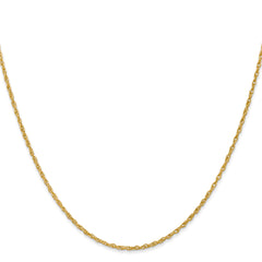 14K 1.5mm Loose Rope Chain