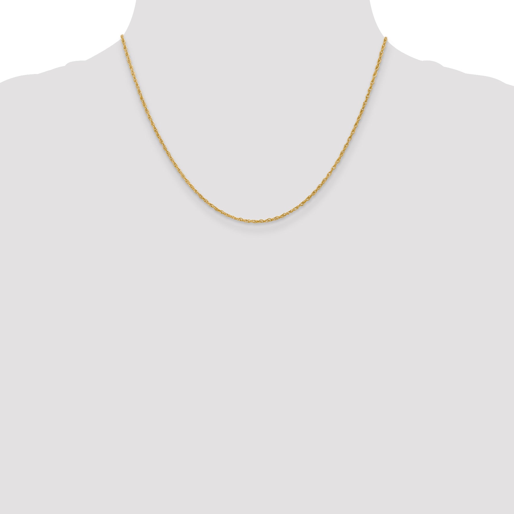 14K 1.5mm Loose Rope Chain