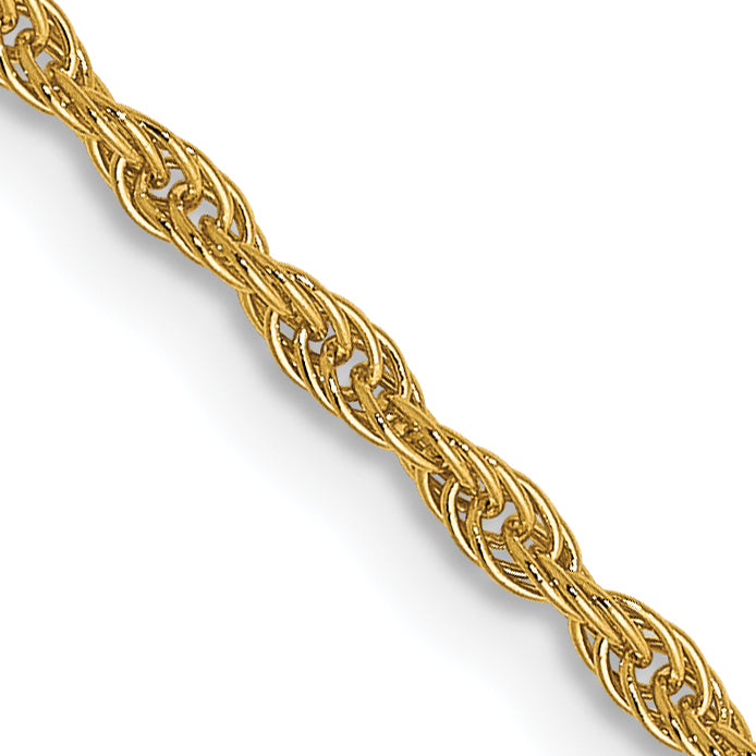 14K 1.5mm Loose Rope Chain