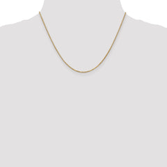 14K 1.3mm Box Chain