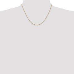 14K 1.2mm Box Chain