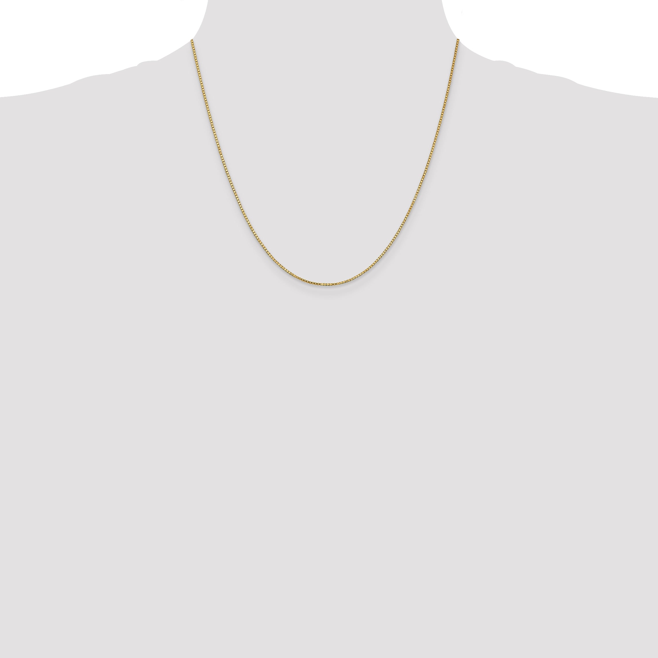 14K 1.2mm Box Chain