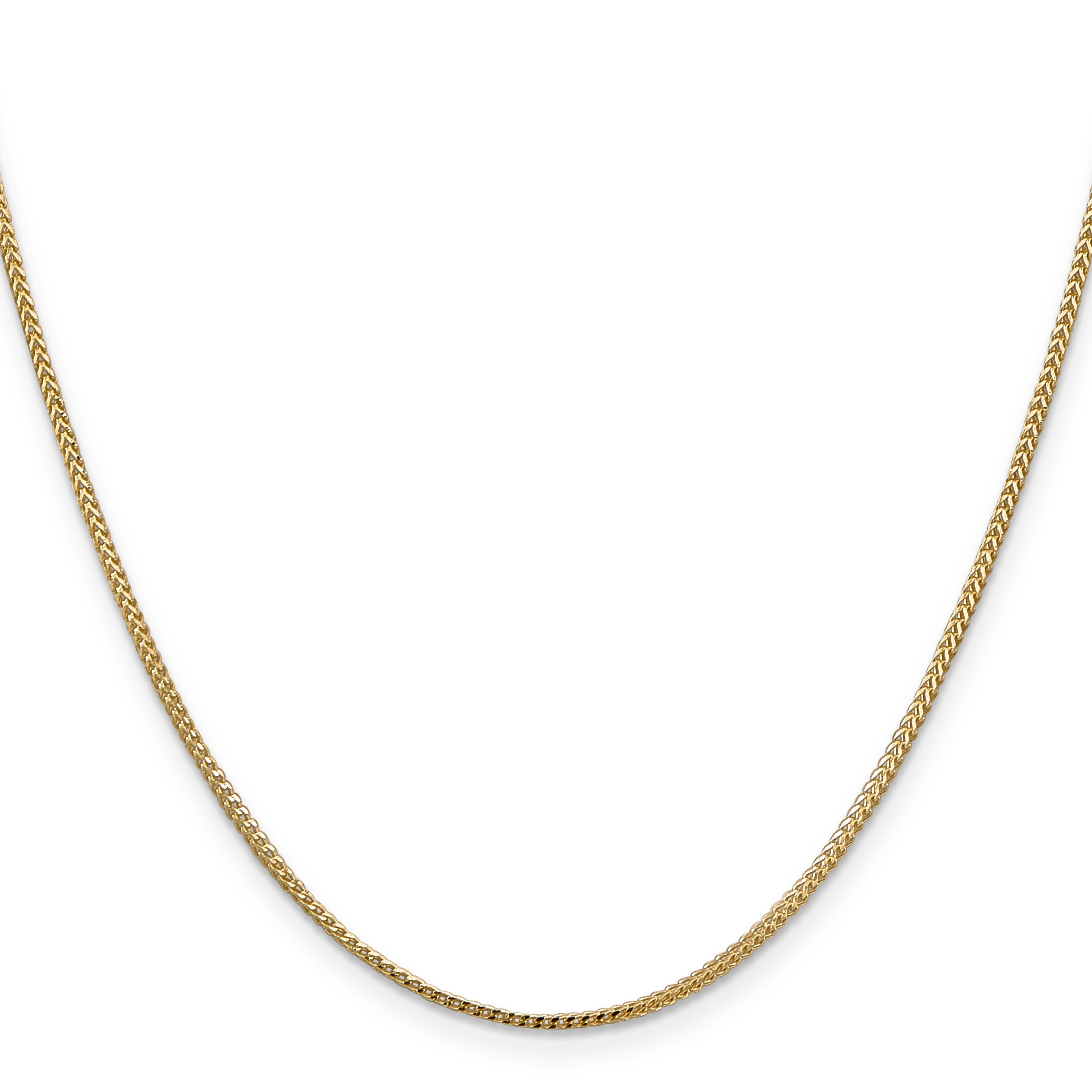 14K 1.1mm Franco Chain