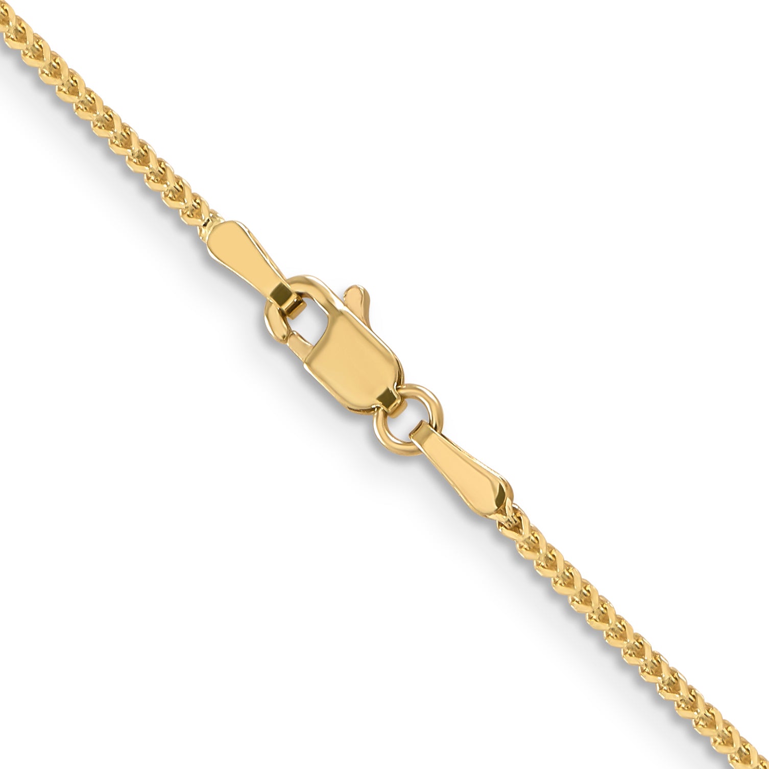 14K 1.1mm Franco Chain