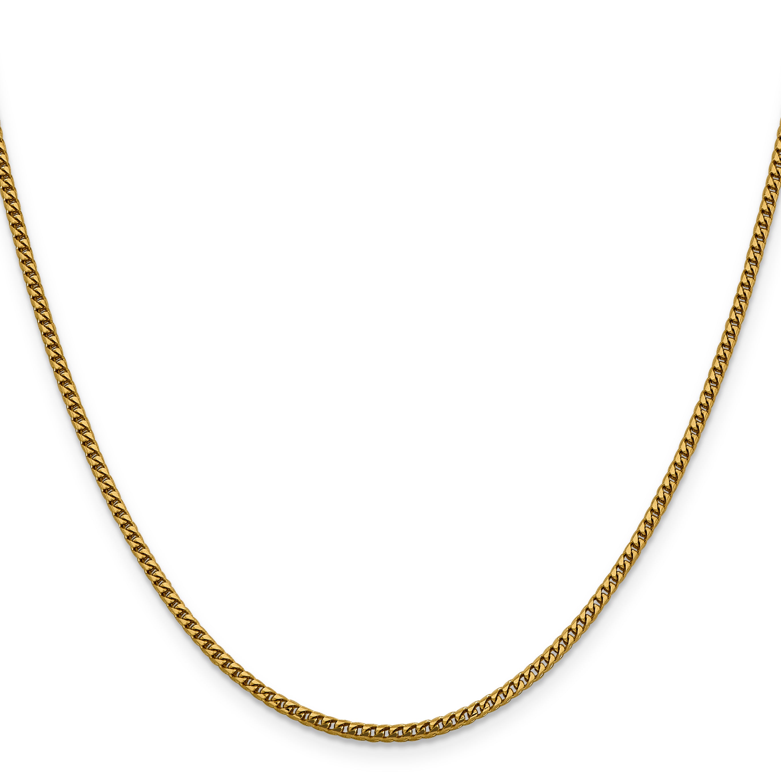 14K 2mm Franco Chain