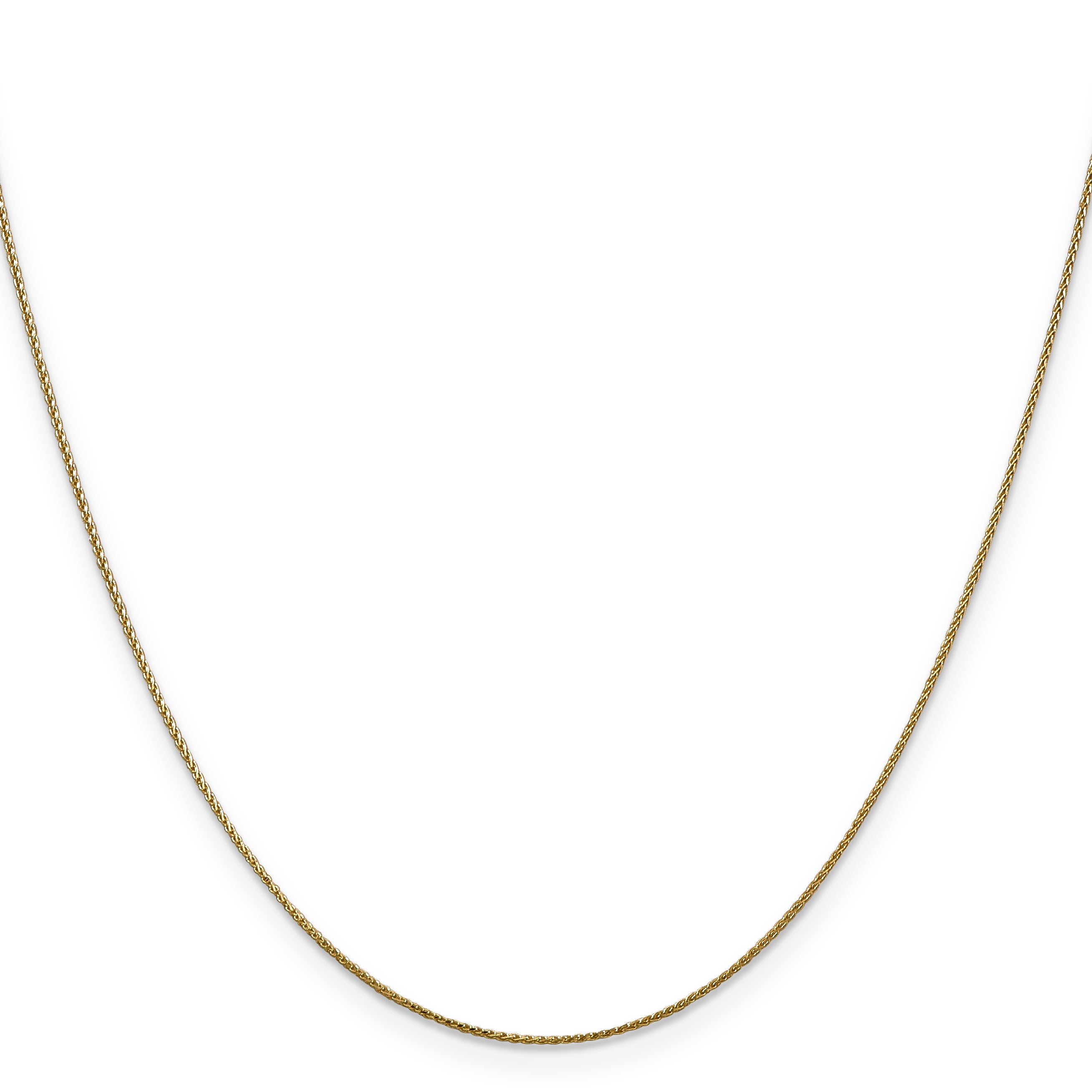 14K .65mm D/C Spiga Chain