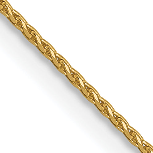 14K .65mm D/C Spiga Chain