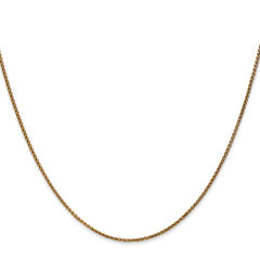 14K 1.2mm D/C Spiga Chain