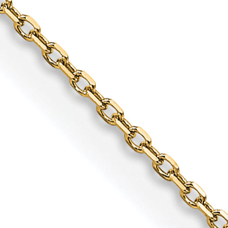 14K .85mm D/C Rolo Chain