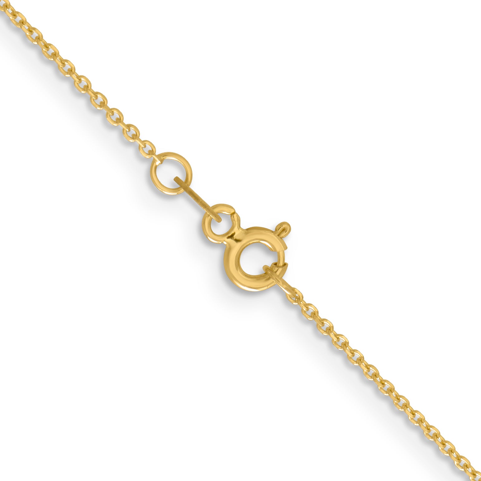 14K 1.05mm D/C Rolo Chain