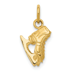 14k 3-D    PAIR    Of Ice Skates Charm