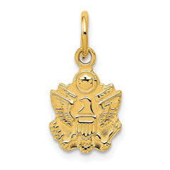 14k U. S. Army Insignia Charm