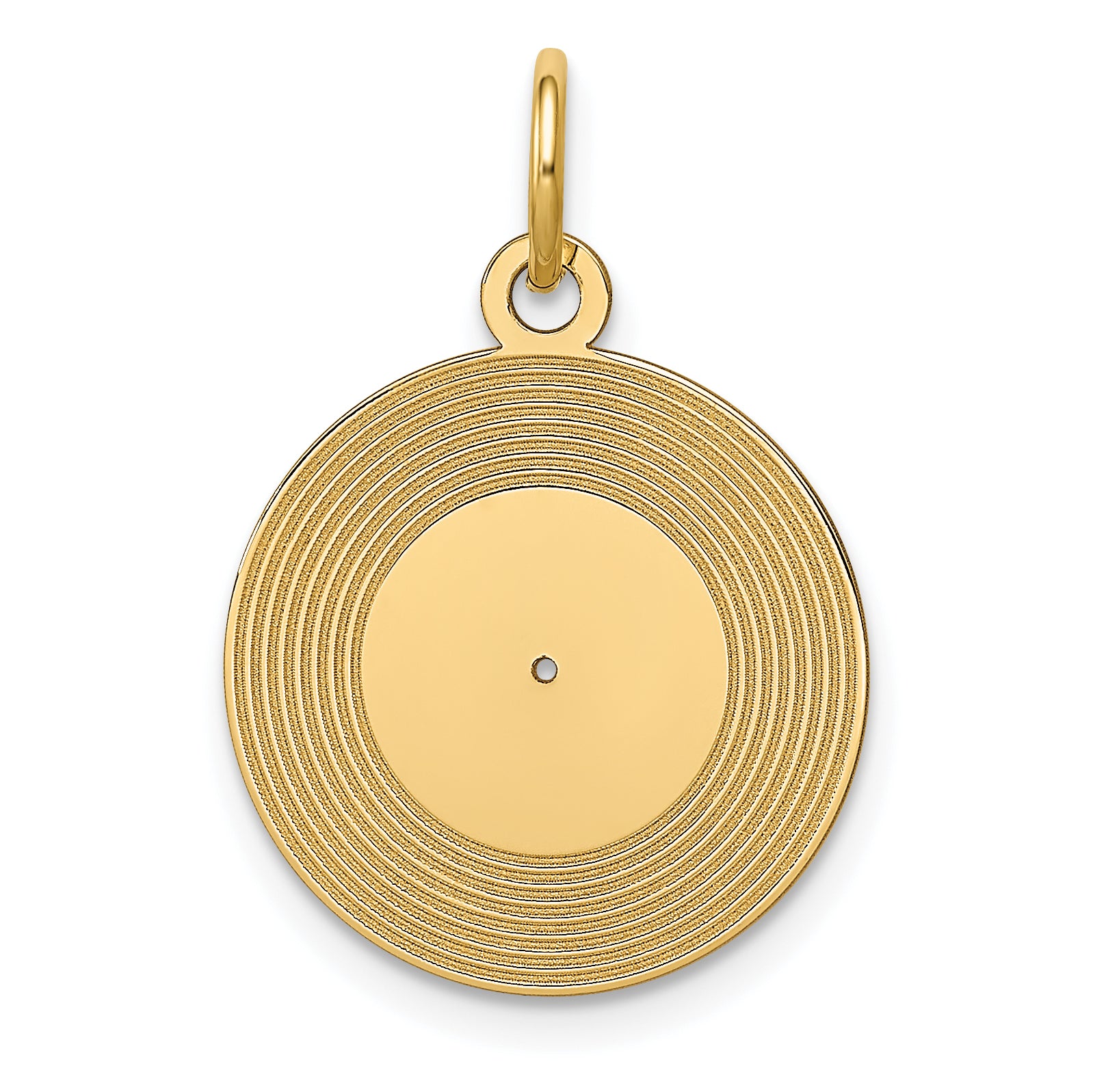 14k Record Album Charm