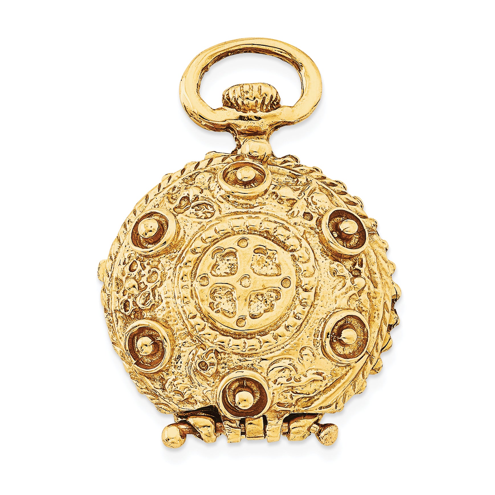 14k Fancy Domed Locket