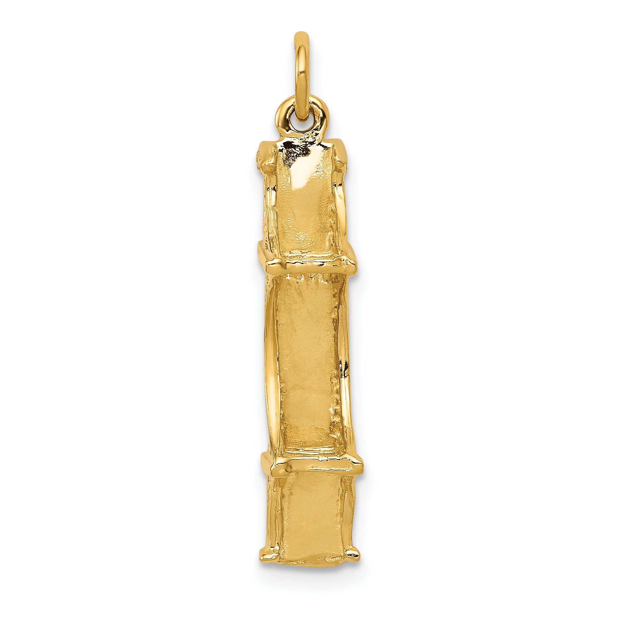 14k 3D Golden Gate Bridge Charm