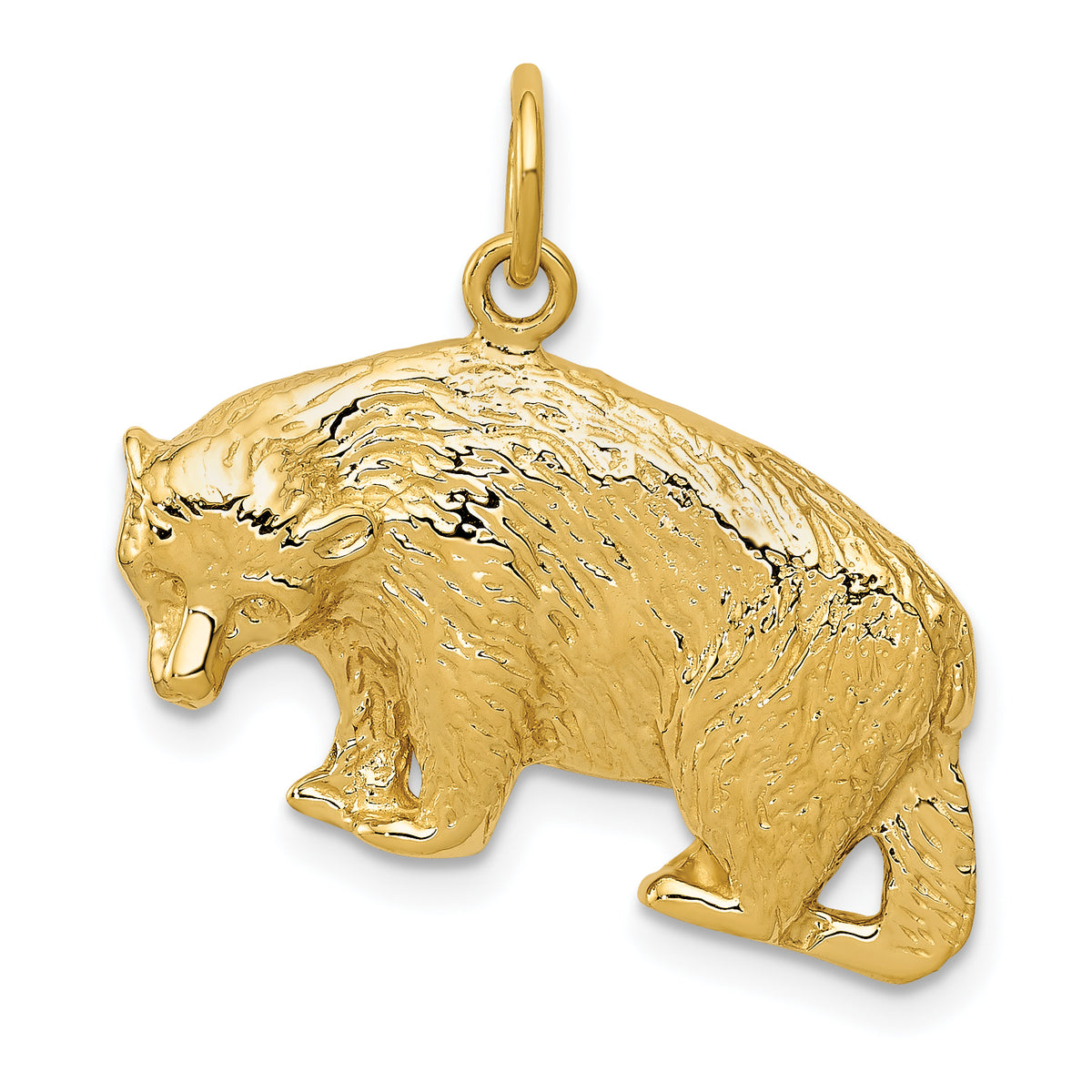 14k Bear Charm