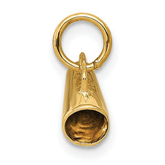 14K 3D Megaphone Charm