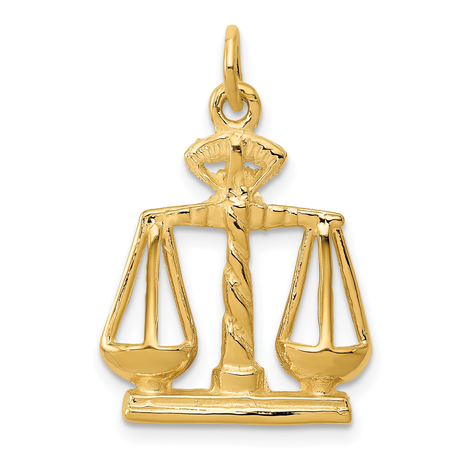 14k Scales Of Justice Charm