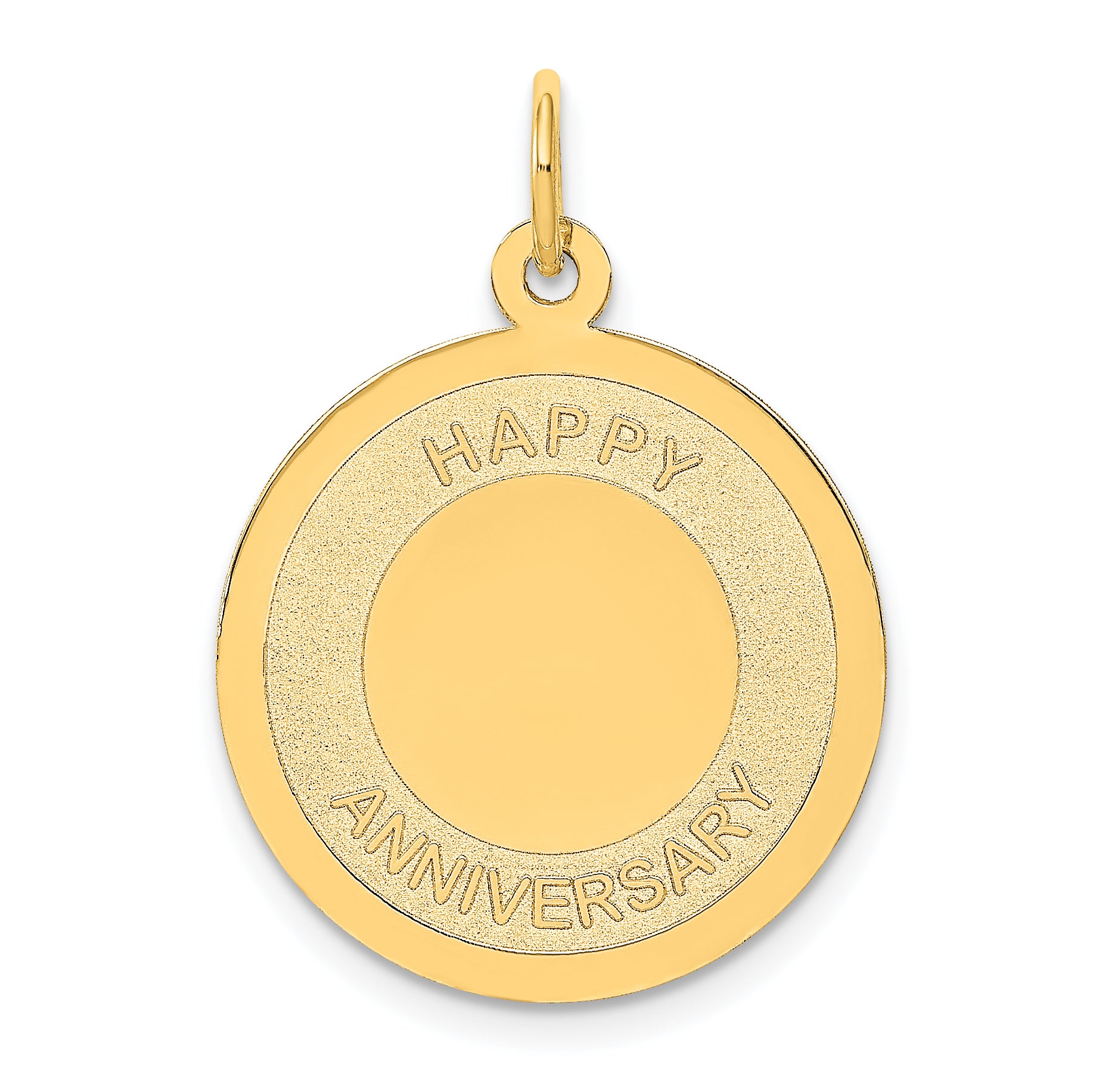 14K HAPPY ANNIVERSARY Charm