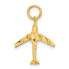 14k 3D Jet Charm