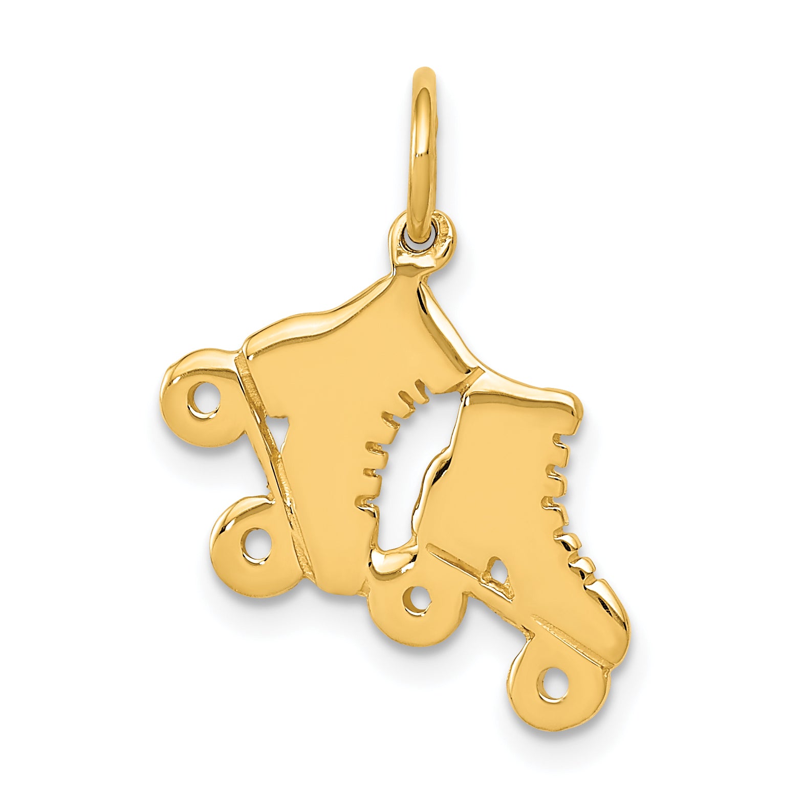 14k Roller Skates Charm