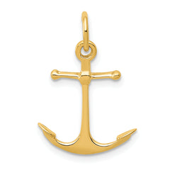 14K 3D Anchor Charm