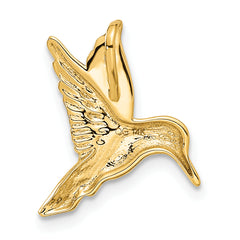 14k Hummingbird Chain Slide