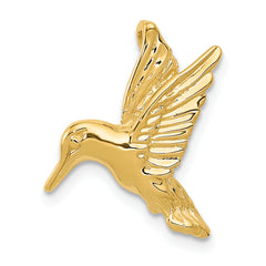 14k Hummingbird Chain Slide