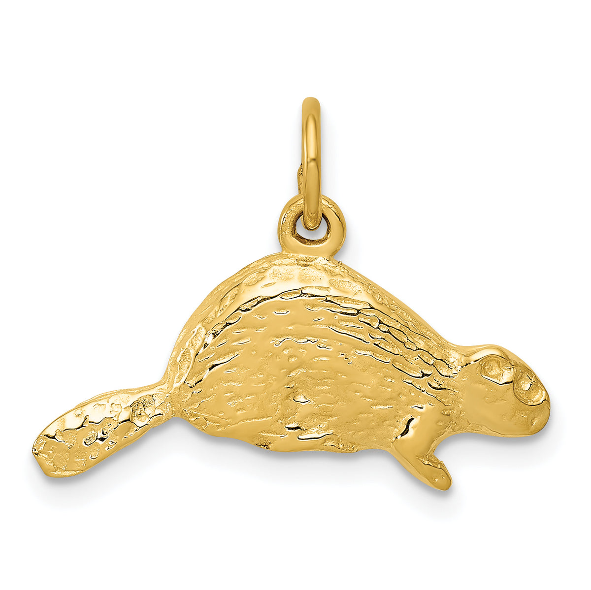 14k Beaver Charm