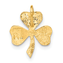 14k Shamrock Chain Slide