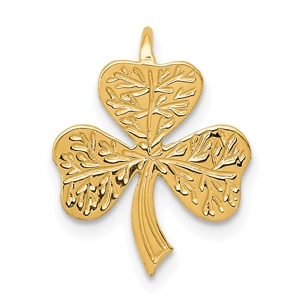 14k Shamrock Chain Slide