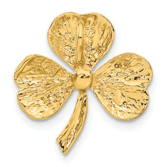 14k Shamrock Chain Slide