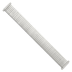 17-22mm Mens Satin Stainless Steel Thin-Flexo Expansion Link 6.5 inch Watch Band