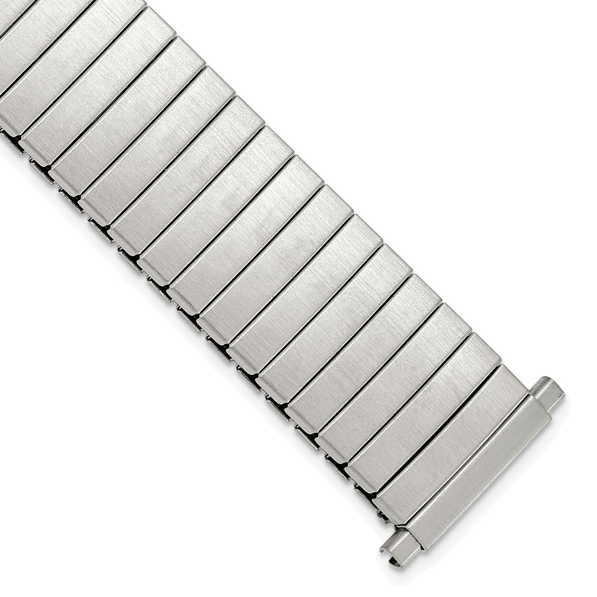 DeBeer 18-23mm Mens Satin Stainless Steel De-Flexo Expansion Link 6.75 inch Watch Band