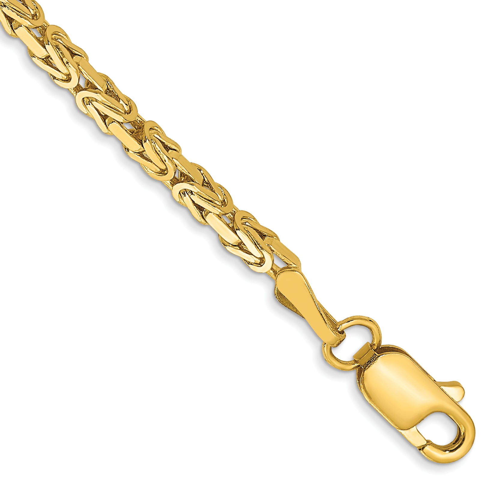 14k 2mm Byzantine Chain