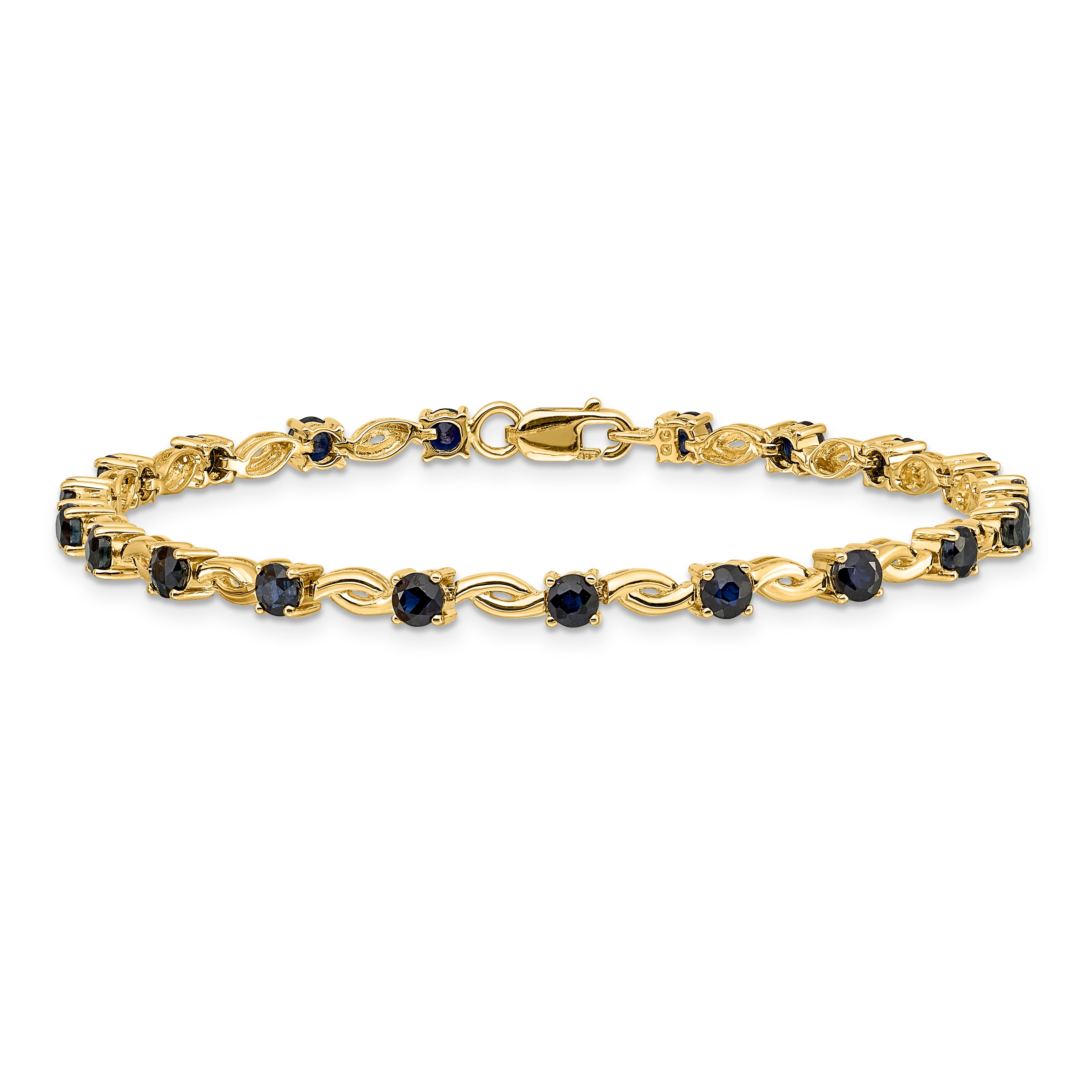 14k Sapphire Bracelet