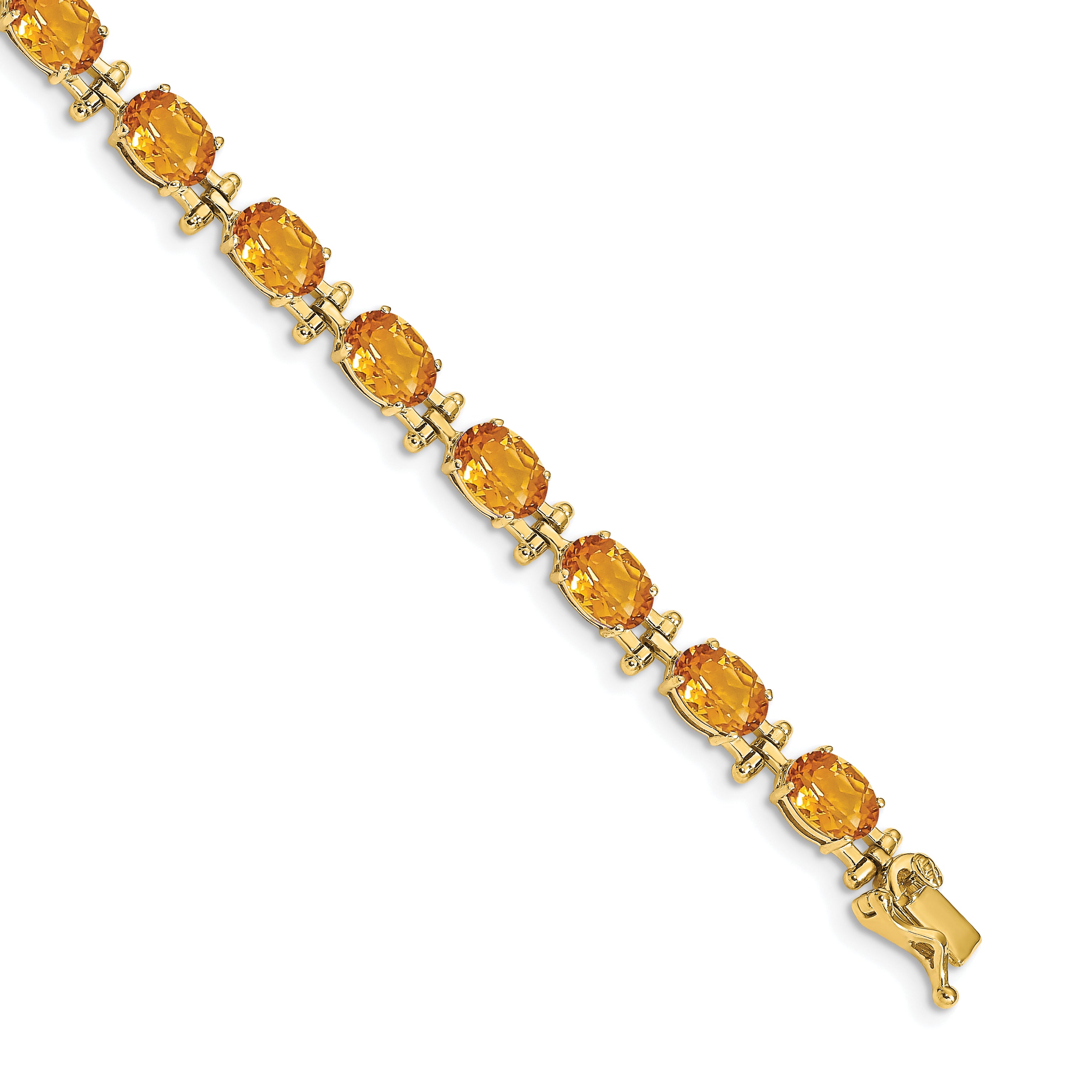 14k Citrine Bracelet