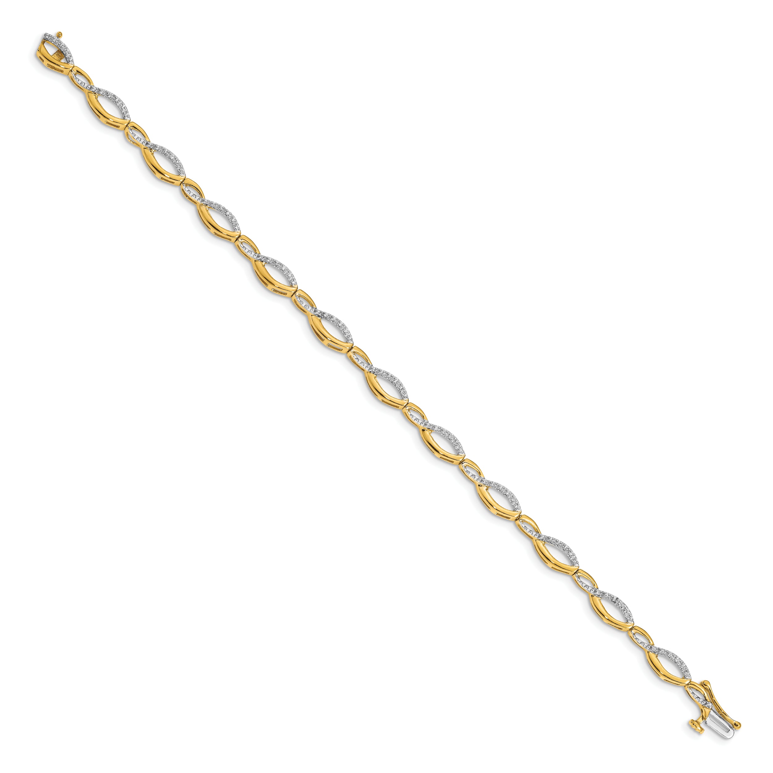 14k Diamond Bracelet