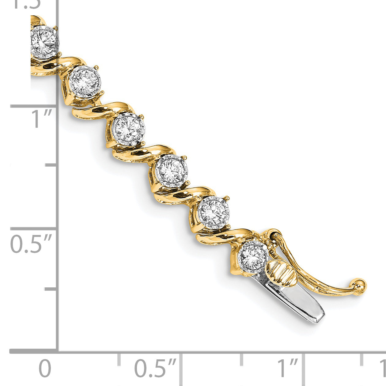 14k Diamond Bracelet