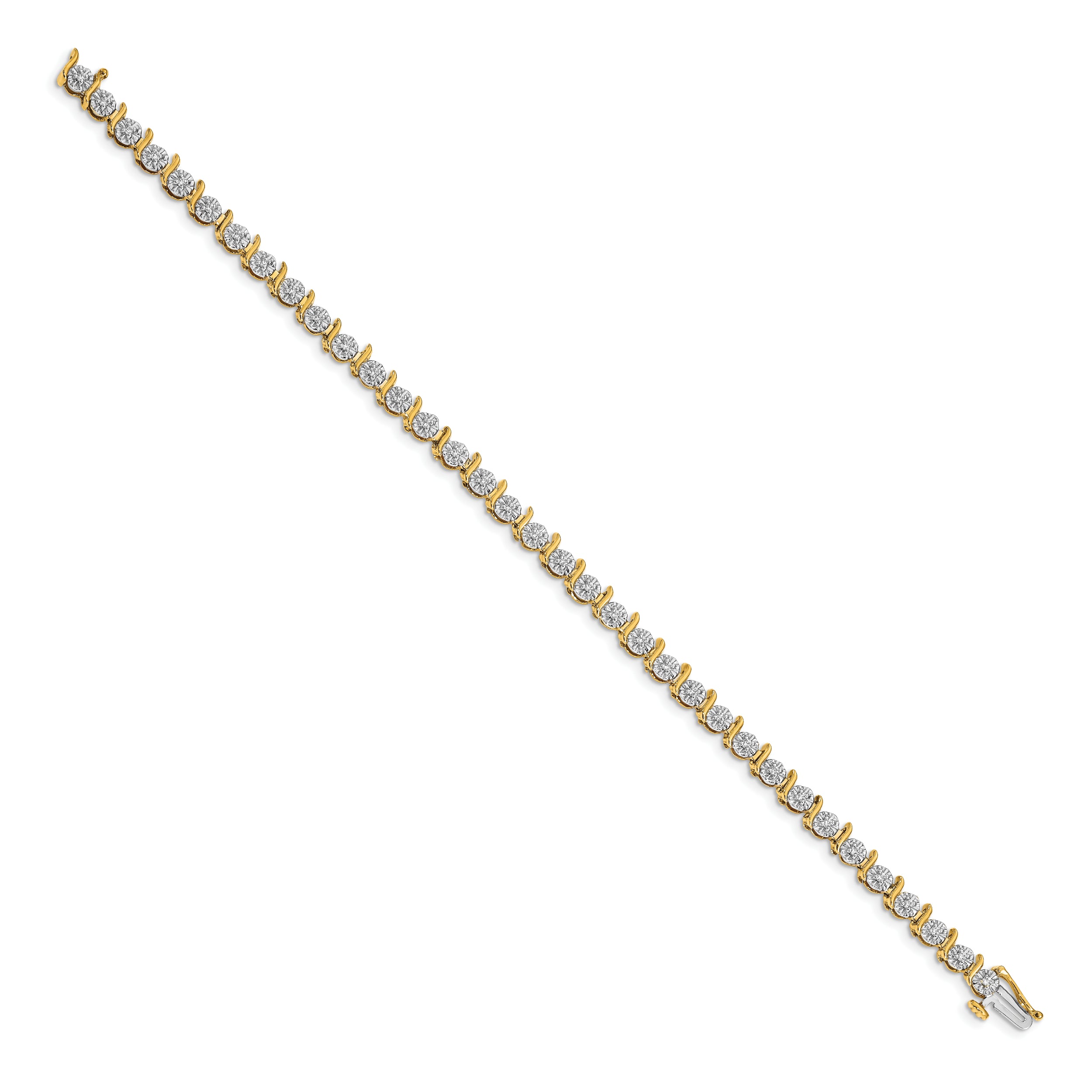 14k Diamond Bracelet