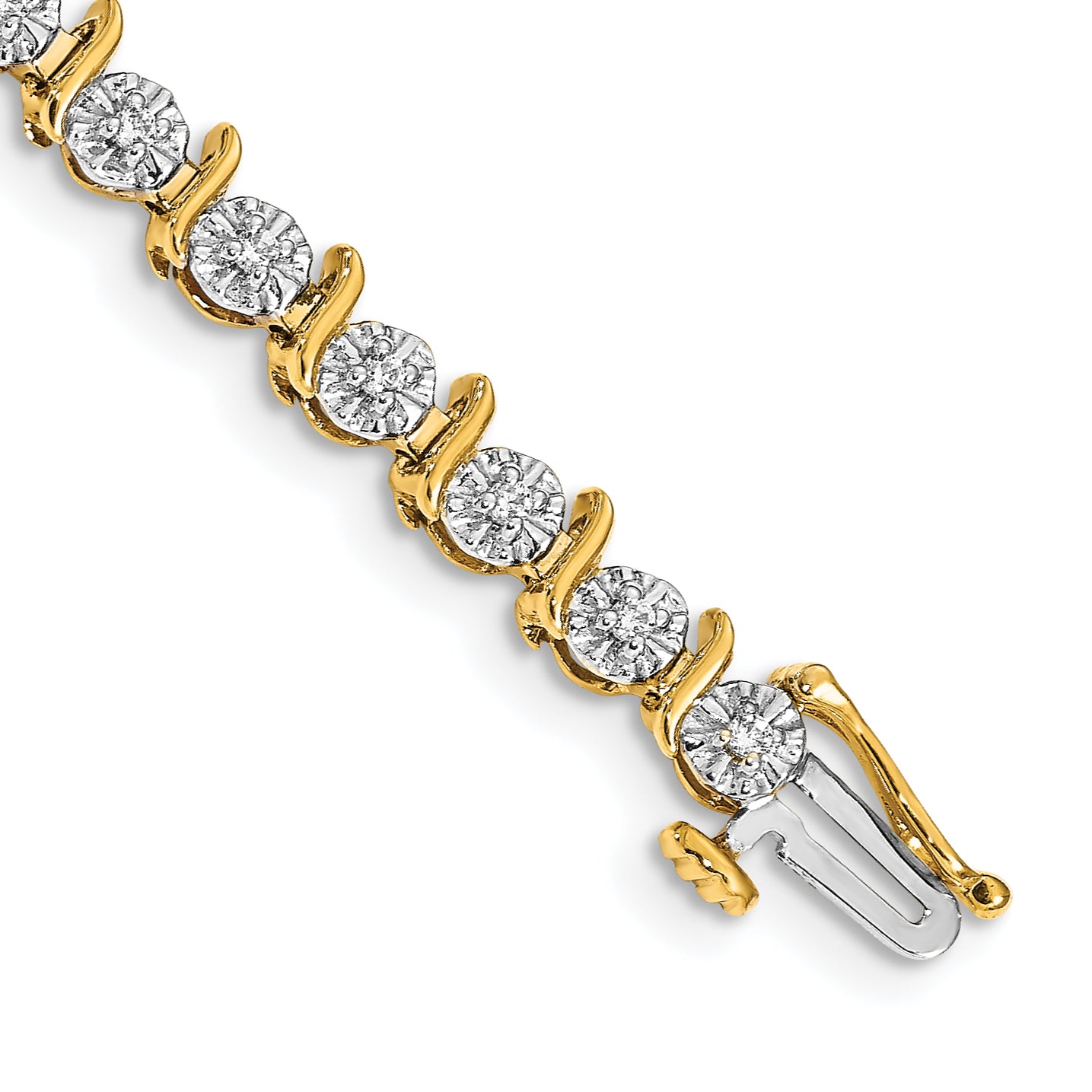 14k Diamond Bracelet