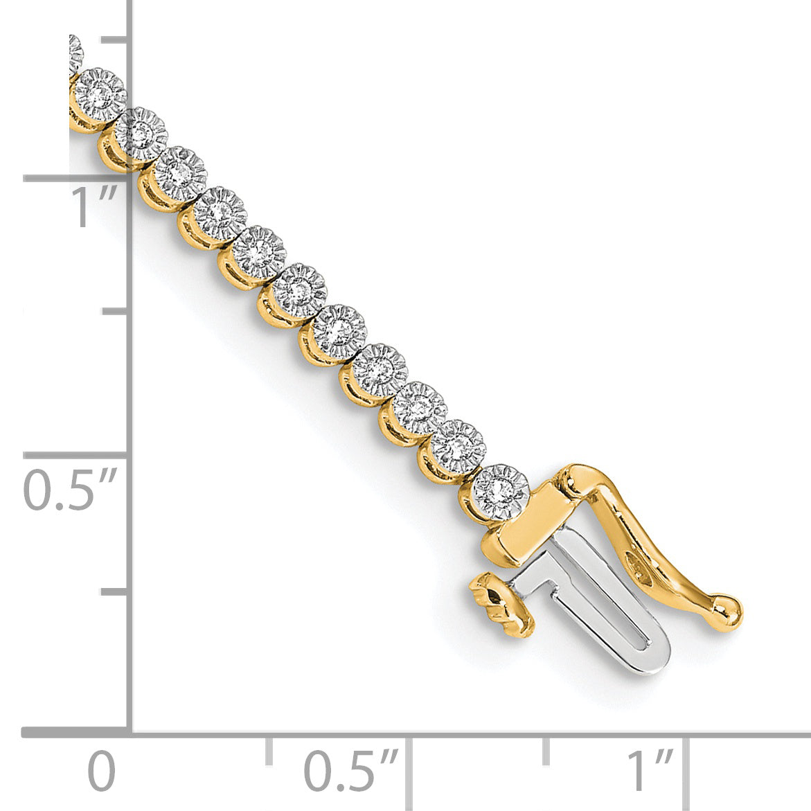 14k Diamond Tennis Bracelet