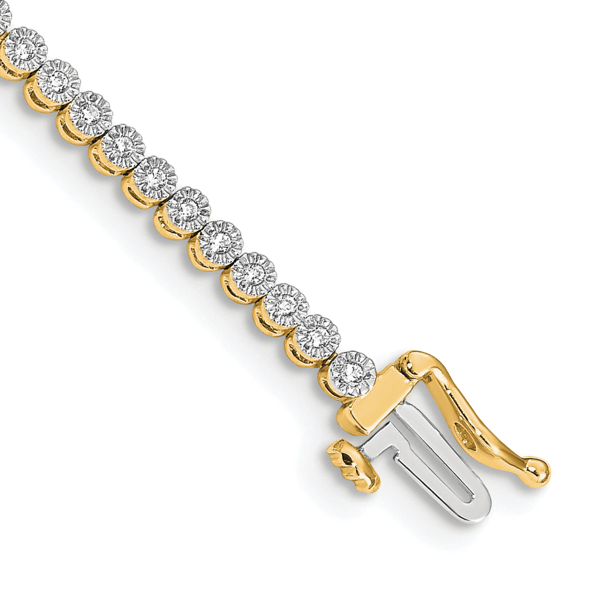 14k Diamond Tennis Bracelet